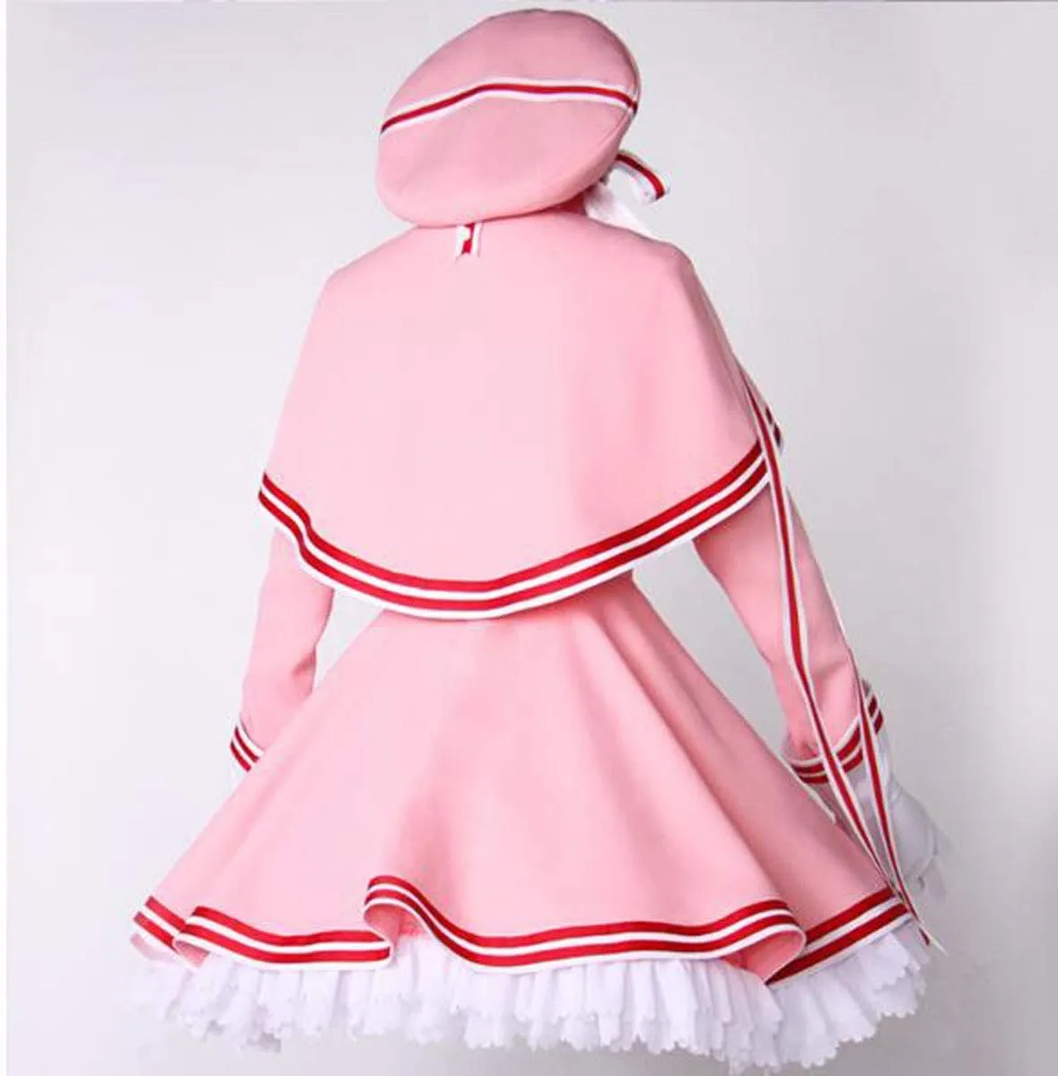 Poetic Walk Anime Womens Female Cloak Maid Cosplay Halloween Lolita Hat Suit Party Dress
