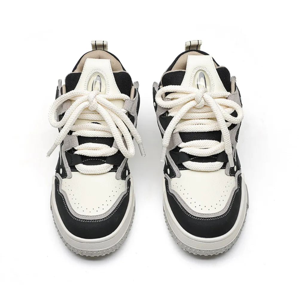 Retro B Letter Stitching Sneakers