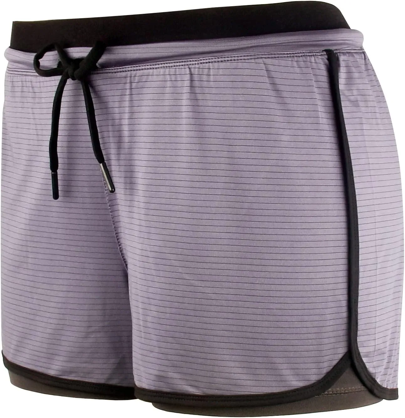RIBOOM Women Workout Fitness Running Shorts Double Layer Active Yoga Gym Sport Shorts