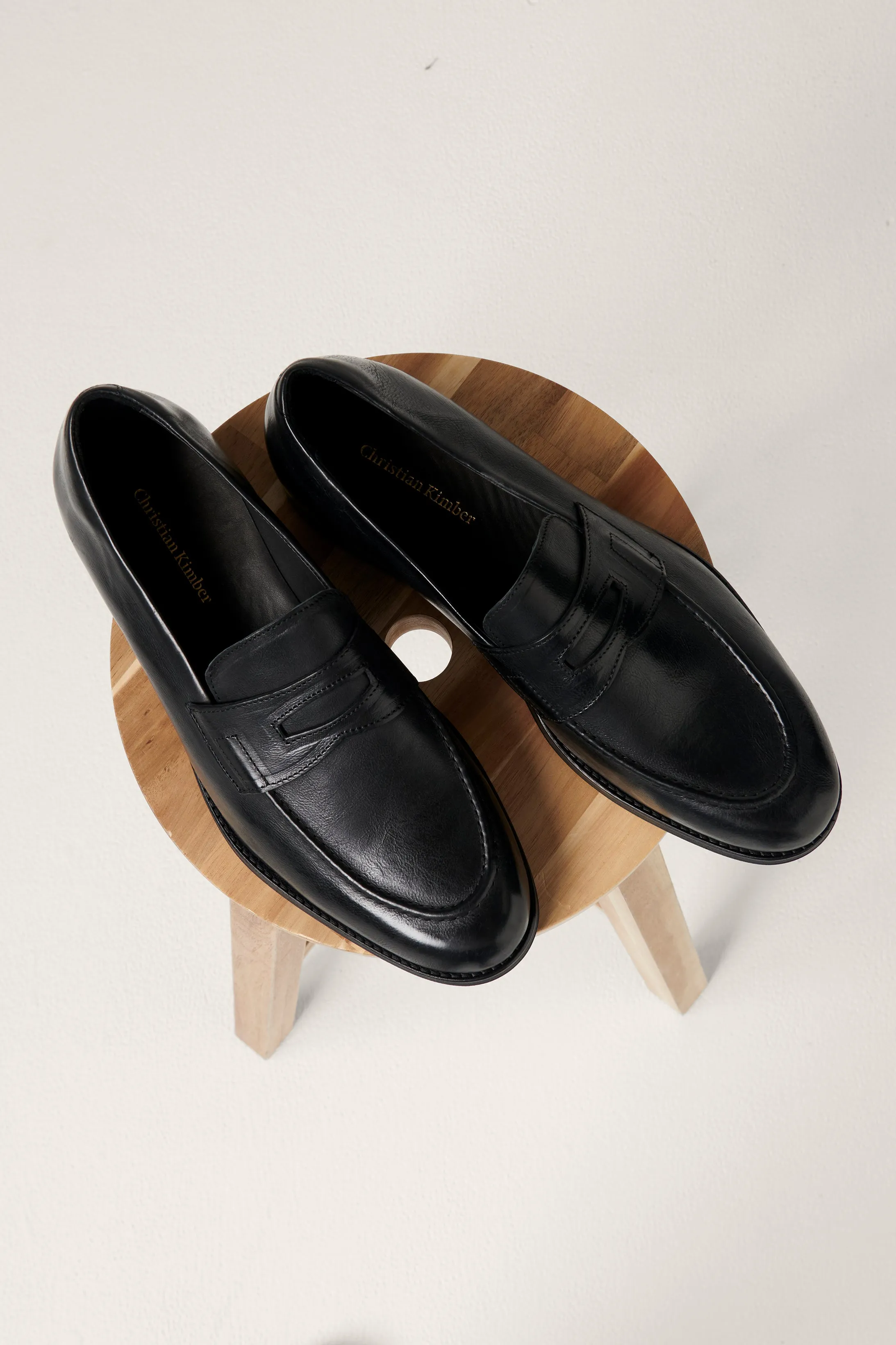 Russell Classic Loafer - Black Grain