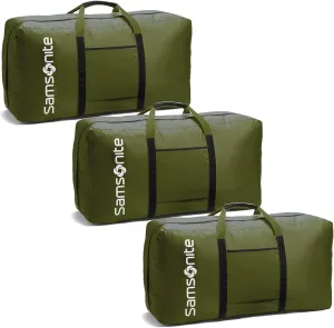 Samsonite Tote-A-Ton 32.5-Inch Duffel Bag, Army Green, 3-Pack