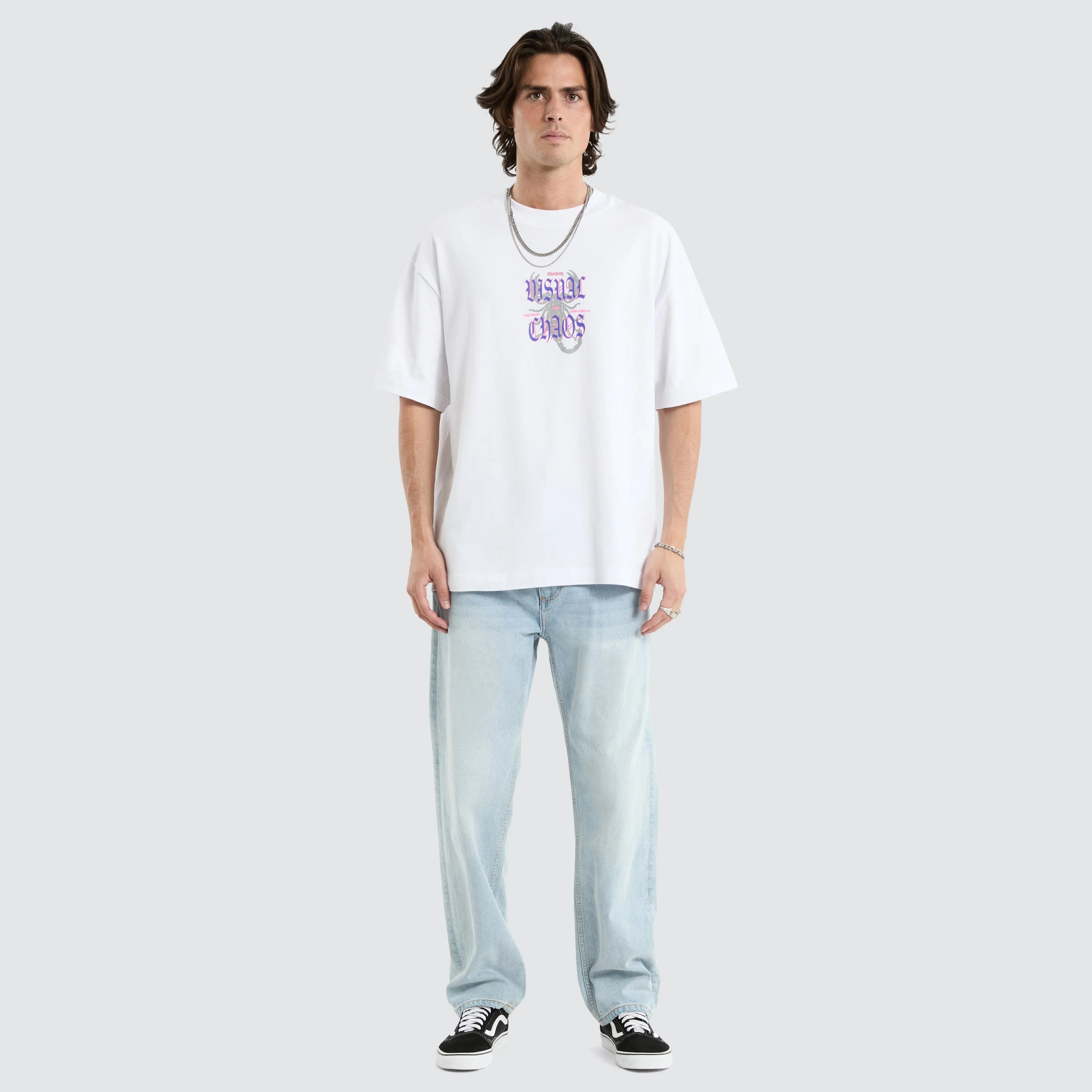 Scorpio Street Tee Optical White