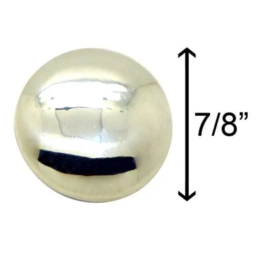 Simon Sebbag Sterling Silver Round Button Earring E2871 Clip