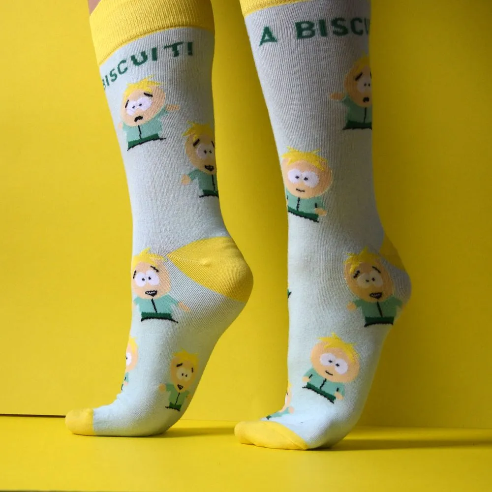 South Park Butters Son of a Biscuit Socks