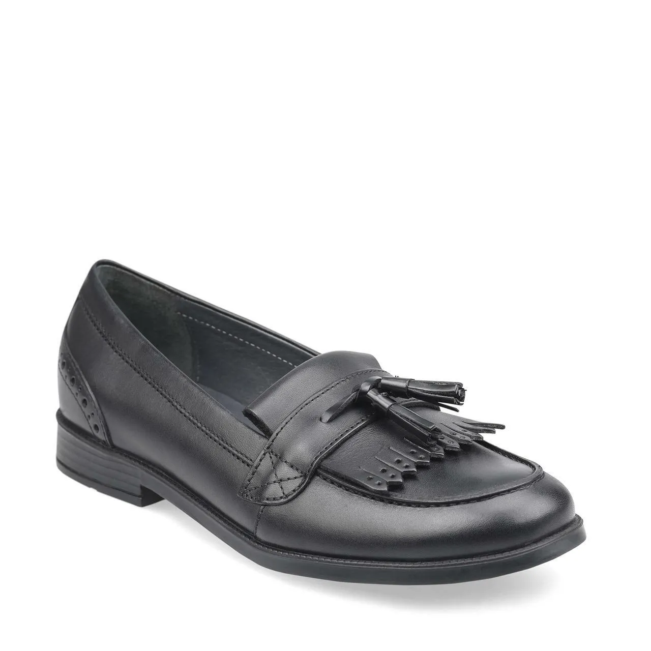 Startrite Girls School Shoes Sketch Black