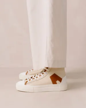 TB.35 COOKIE SNEAKER - BROWN/BEIGE