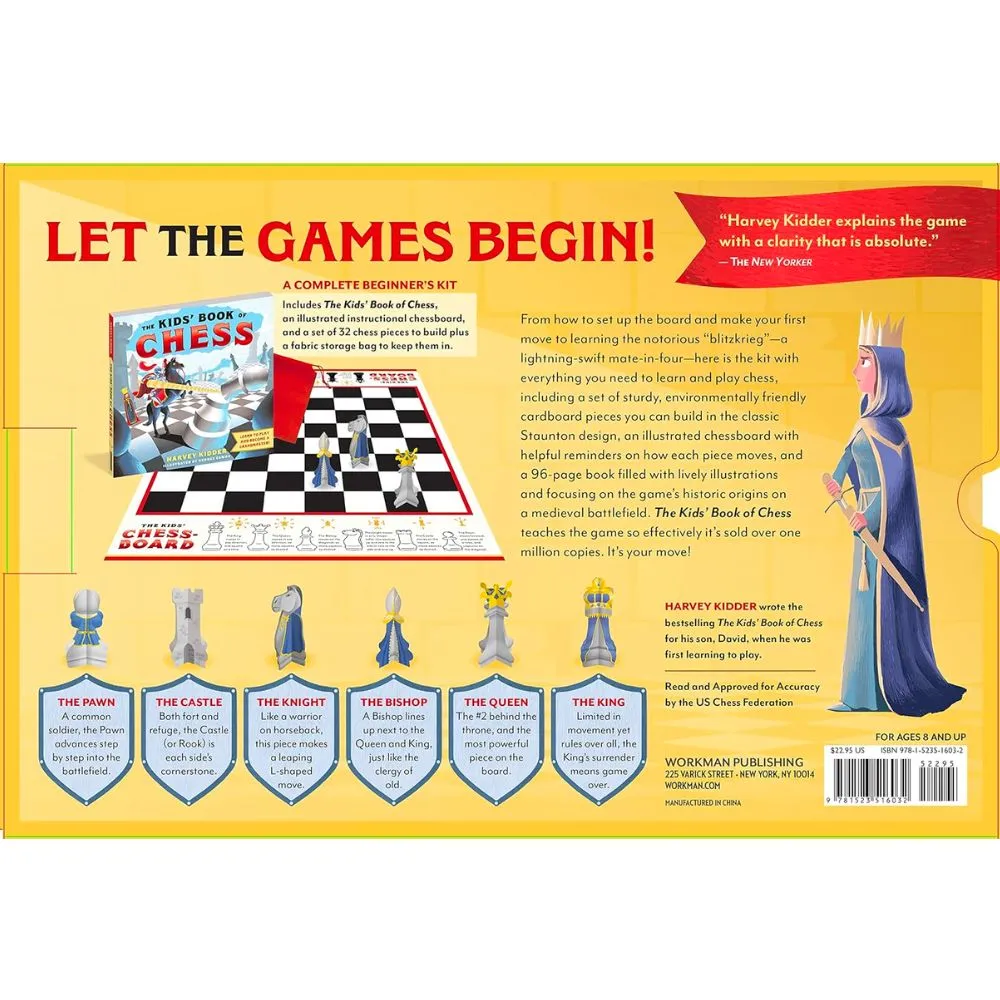 The Kids' Book of Chess and Starter Kit