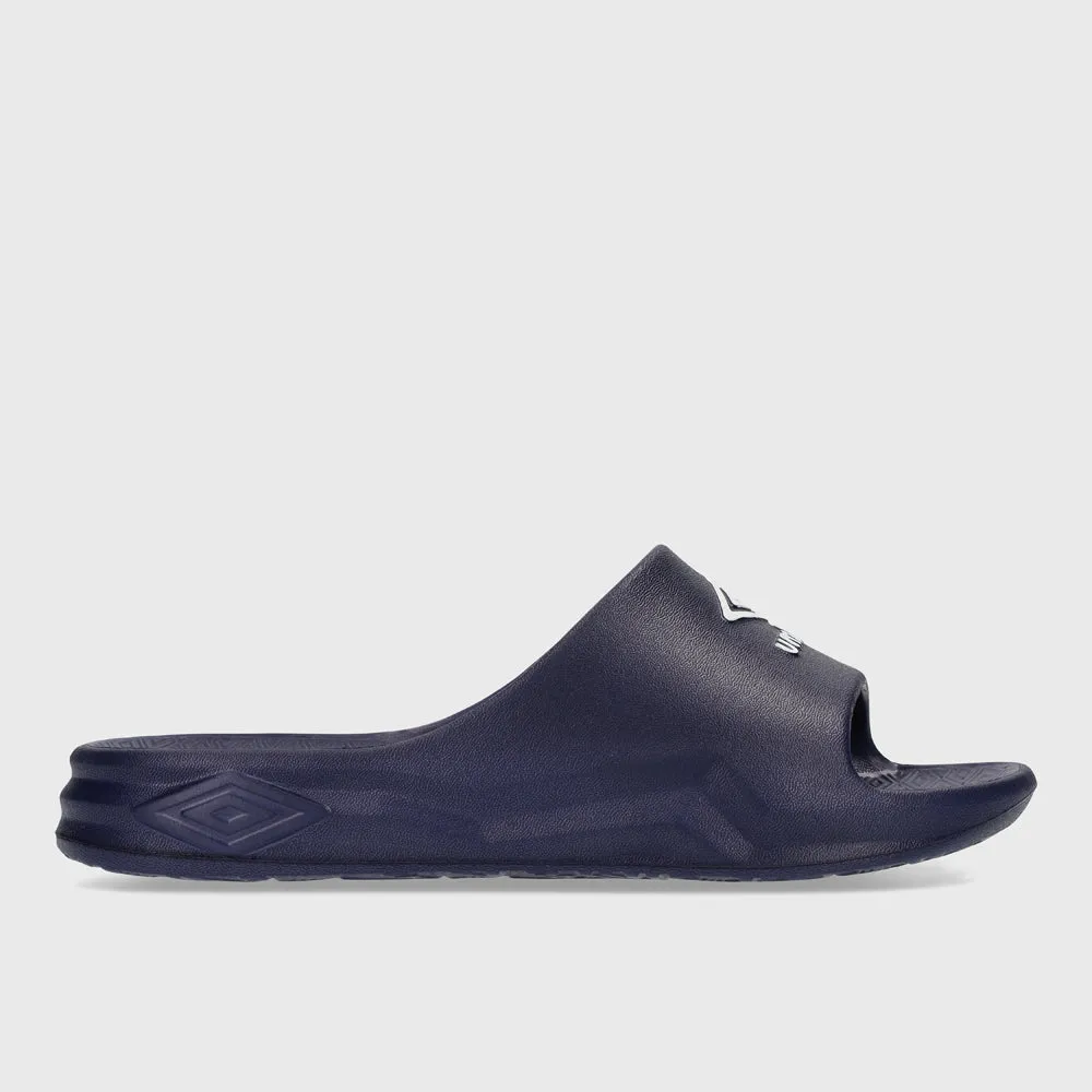 Umbro Mens Comfort Slide Blue/White _ 182088 _ Blue