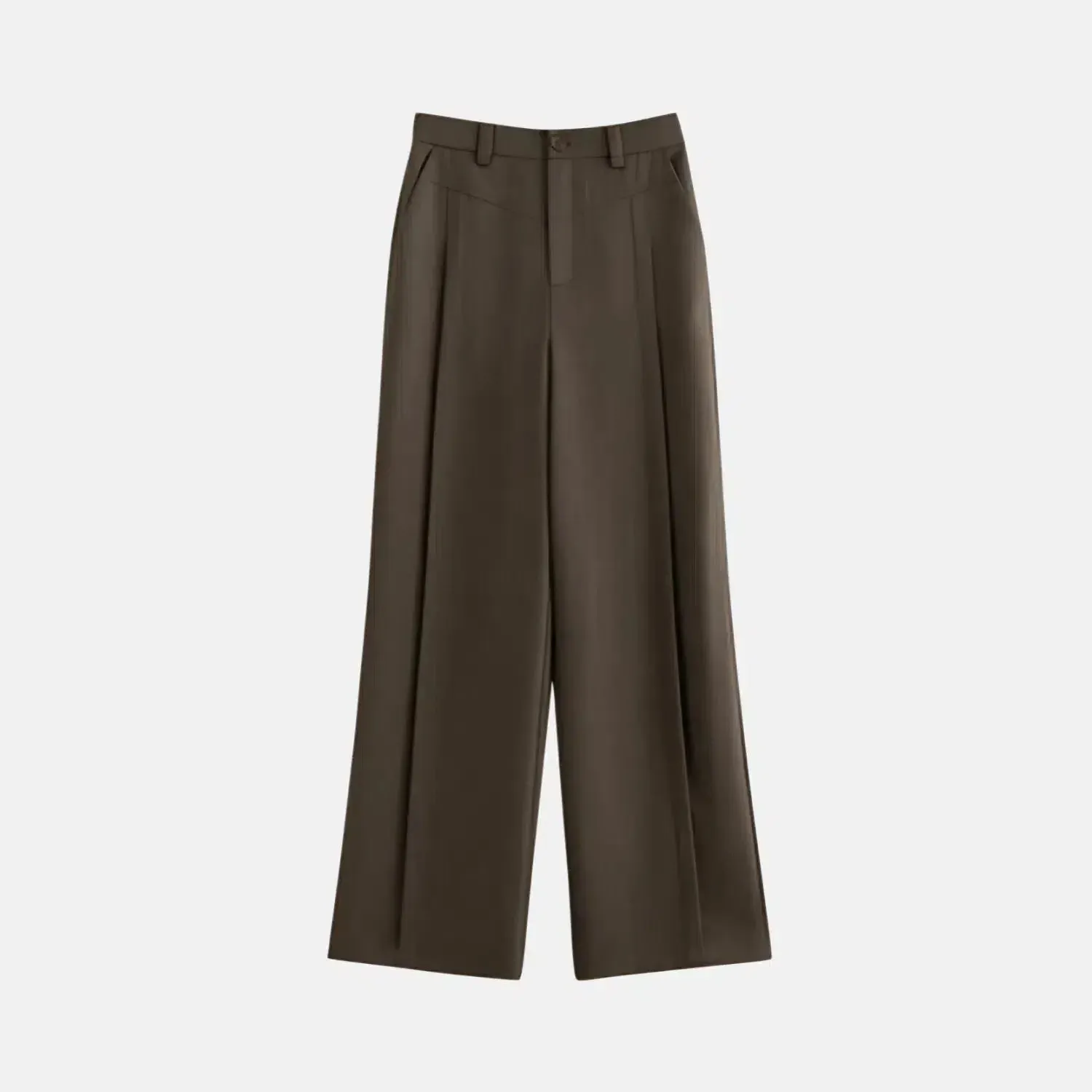Vellure – Pleated front – Wide-leg pants