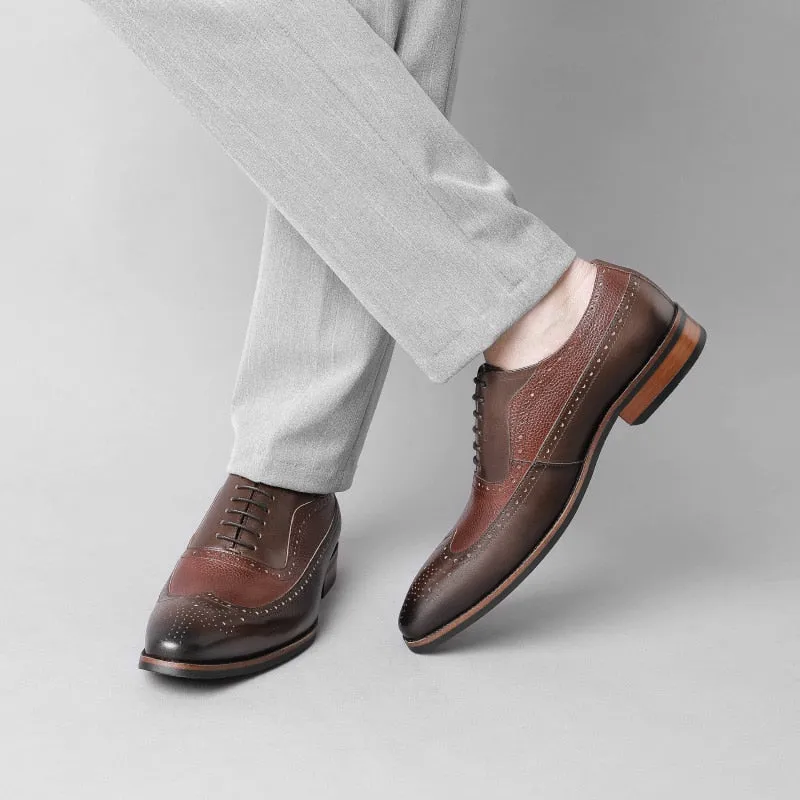 Veltique Croctex Laced Elegance Brogues