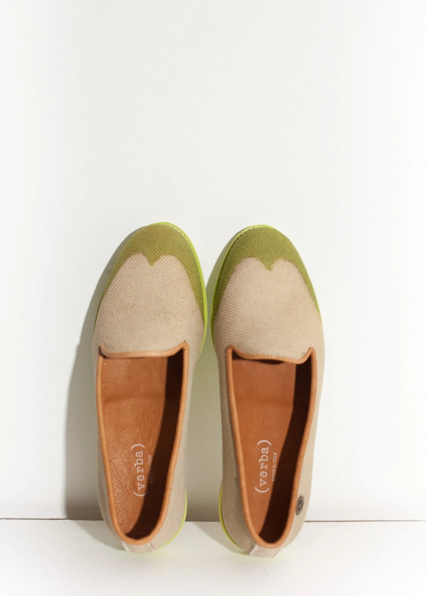 Wingtip Loafer in Lime - More Choice