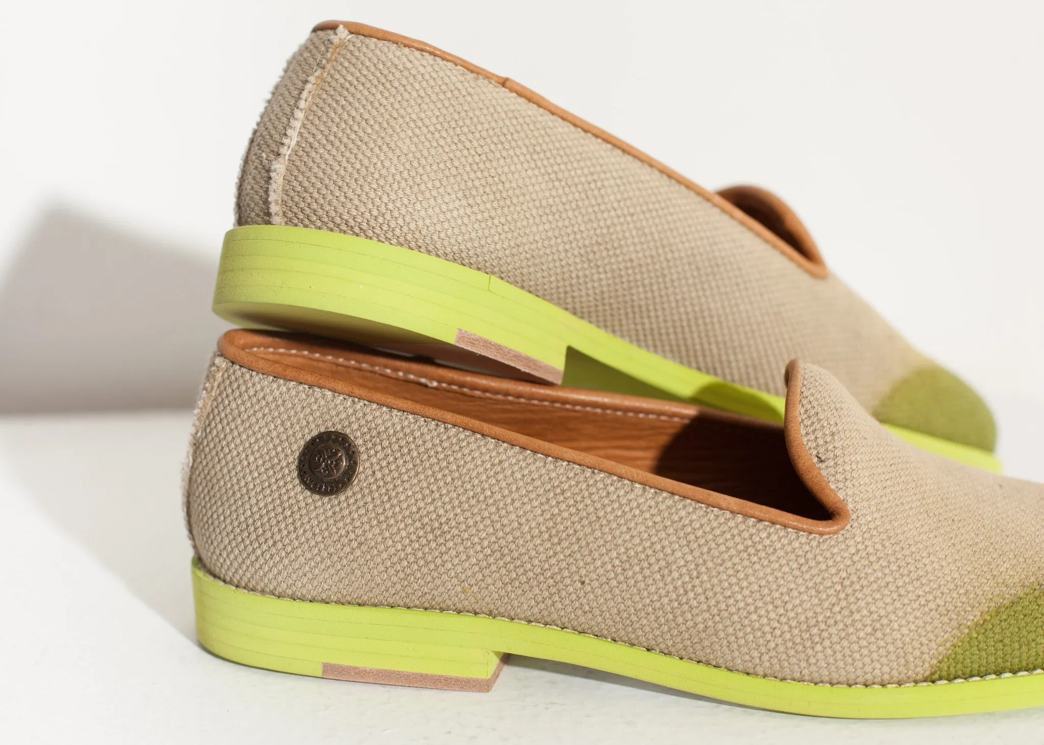 Wingtip Loafer in Lime - More Choice