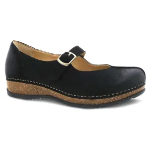 Women's Dansko | Mika Burnished Suede Shoe | Black
