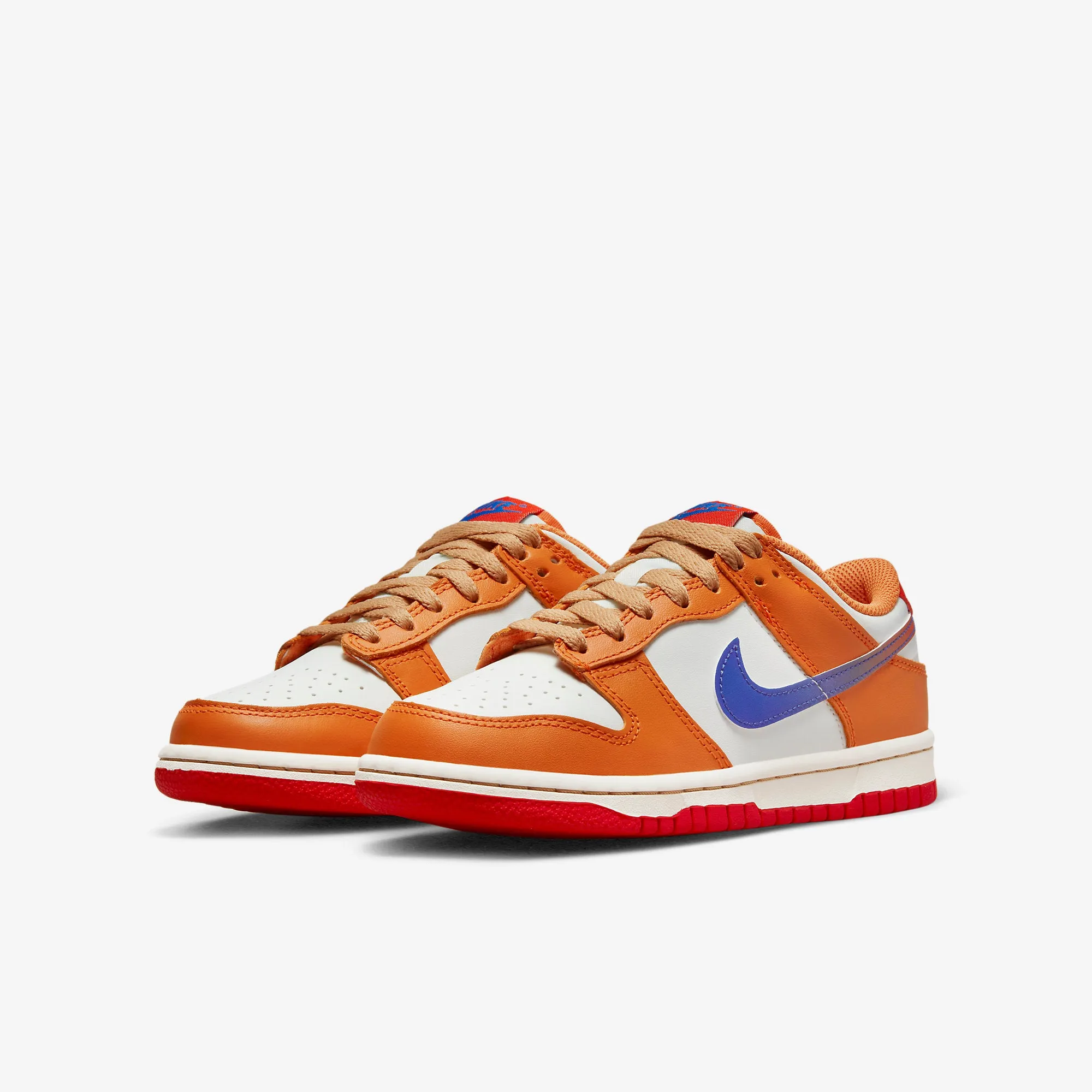 Women's / GS Nike Dunk Low (Sail/University Blue/Red/Orange)(DH9765-101)