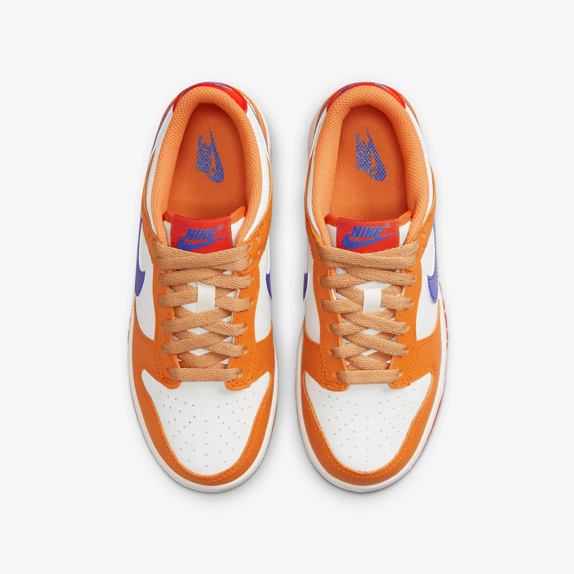 Women's / GS Nike Dunk Low (Sail/University Blue/Red/Orange)(DH9765-101)