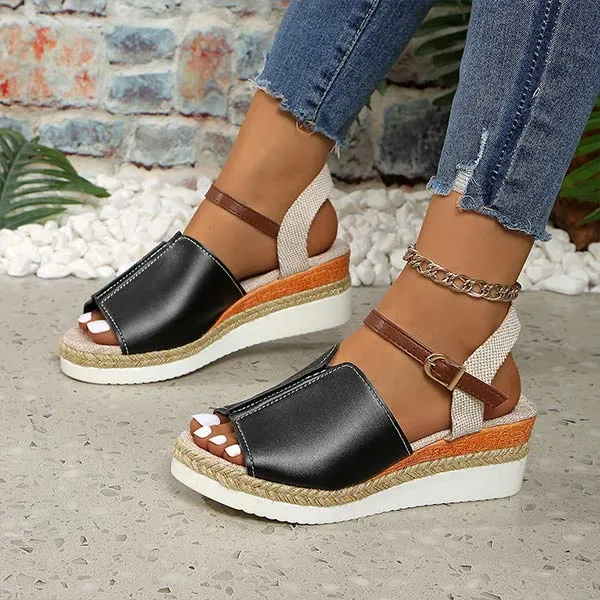 Women's Leopard Print Platform Casual Sneakers 10032949C