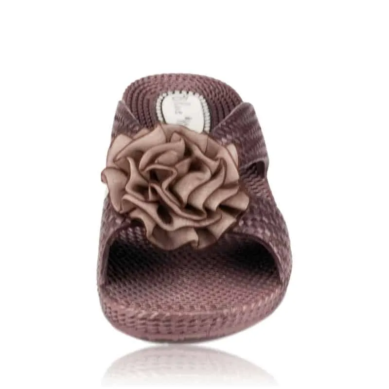 Womens Mule Sandals Brown M