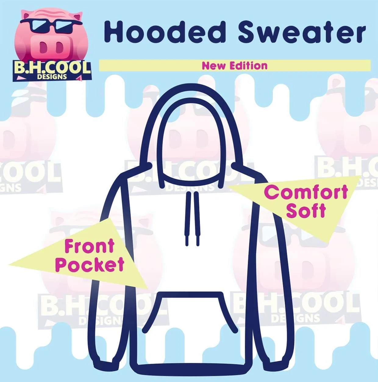 Youre My Crush - Men's Soft & Comfortable Hoodie Sweatshirt